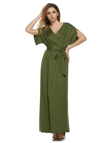 4XL Big Size Dress Elegant Women Long Dresses Summer Dresses - Fashionner