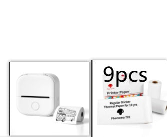 Mini Imprimante Thermique Portable Imprimante Photo Maison Imprimante de Mauvaises Questions pour Étudiant Imprimante d'Étiquettes Mini Bluetooth Étiquette de Prix