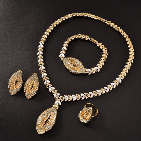 Buy Middle Eastern-Style Bridal Jewelry Set online at Fashionner.