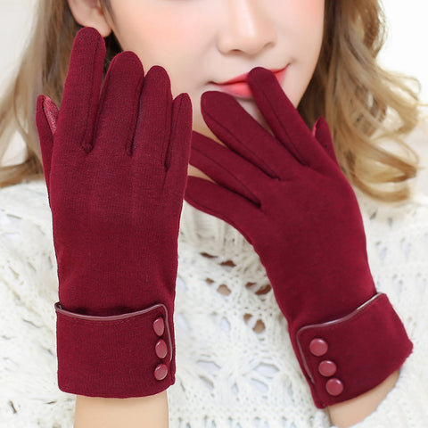 Gants d'hiver en polaire thermique pour la maison