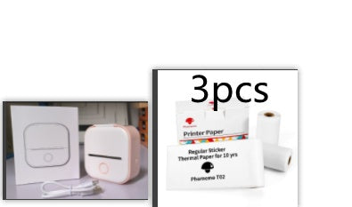 Mini Imprimante Thermique Portable Imprimante Photo Maison Imprimante de Mauvaises Questions pour Étudiant Imprimante d'Étiquettes Mini Bluetooth Étiquette de Prix