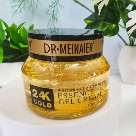 Crème Visage Anti-Rides Hydratante à l'Or 24K
