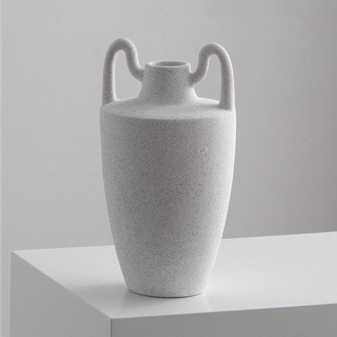 Vase décoratif en céramique artistique et littéraire pour hydroponie