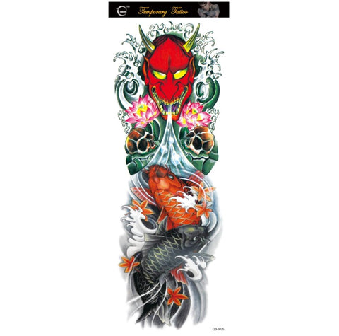 Buy Original Big Picture Full Arm Waterproof Tattoo Sticker online at Fashionner.
