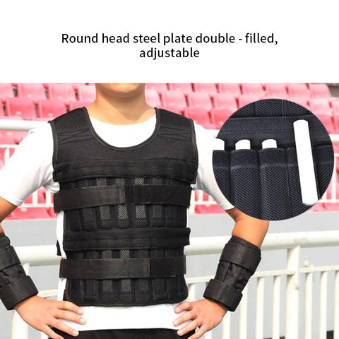 Gilet lesté de sport pour la course
