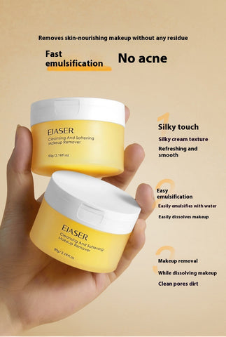 Crème Nettoyante Visage Lèvres Yeux Triple Action pour une Peau Douce et Propre