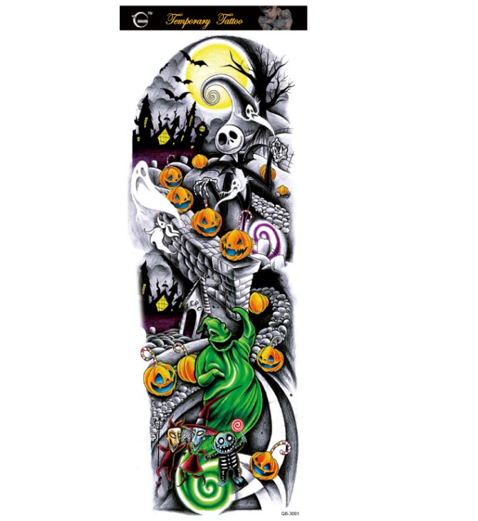 Buy Original Big Picture Full Arm Waterproof Tattoo Sticker online at Fashionner.