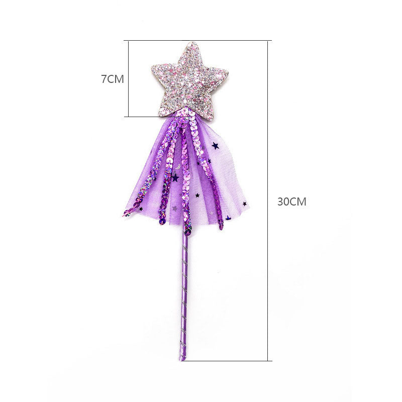Kids Wings Wands Butterfly Rainbow Wings For Girls Princess Fairy Wings Children Halloween Cosplay Costume Accessories