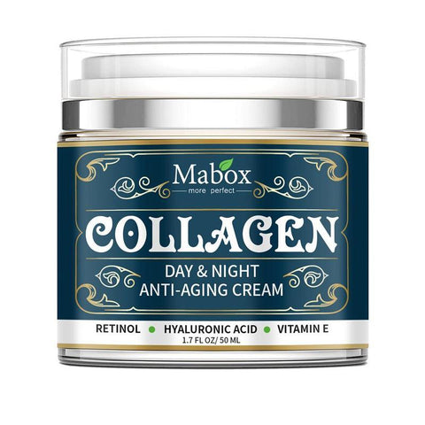 Crème Visage Hydratante au Collagène Produits de Soin Anti-Âge Crème Visage Hydratante Anti-Rides
