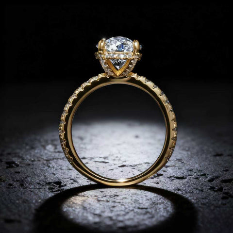 Buy Affordable Luxury Fashion Moissanite Ring For Women online at Fashionner.