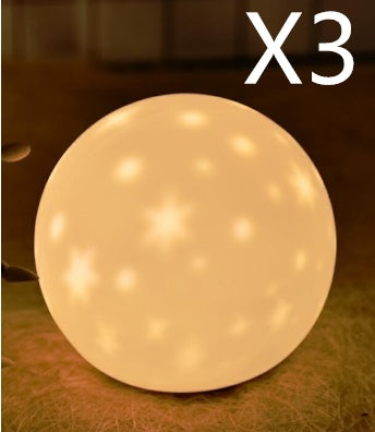 LED projection silicone night light