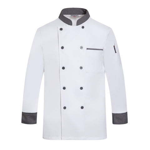 Medium Sleeved Long Sleeved Senior Chef Work Clothes For Men
