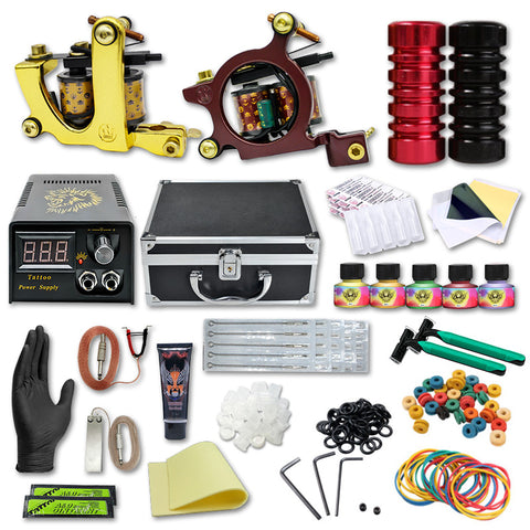 Tattoo Kit Full Set Of Tools Equipment