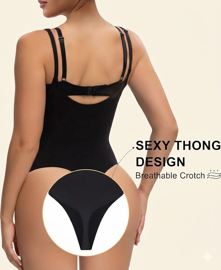 Buy Open Bust Shapewear Tummy Control Bodysuits For Women Seamless Compression High Waisted Body Shaper online at Fashionner.