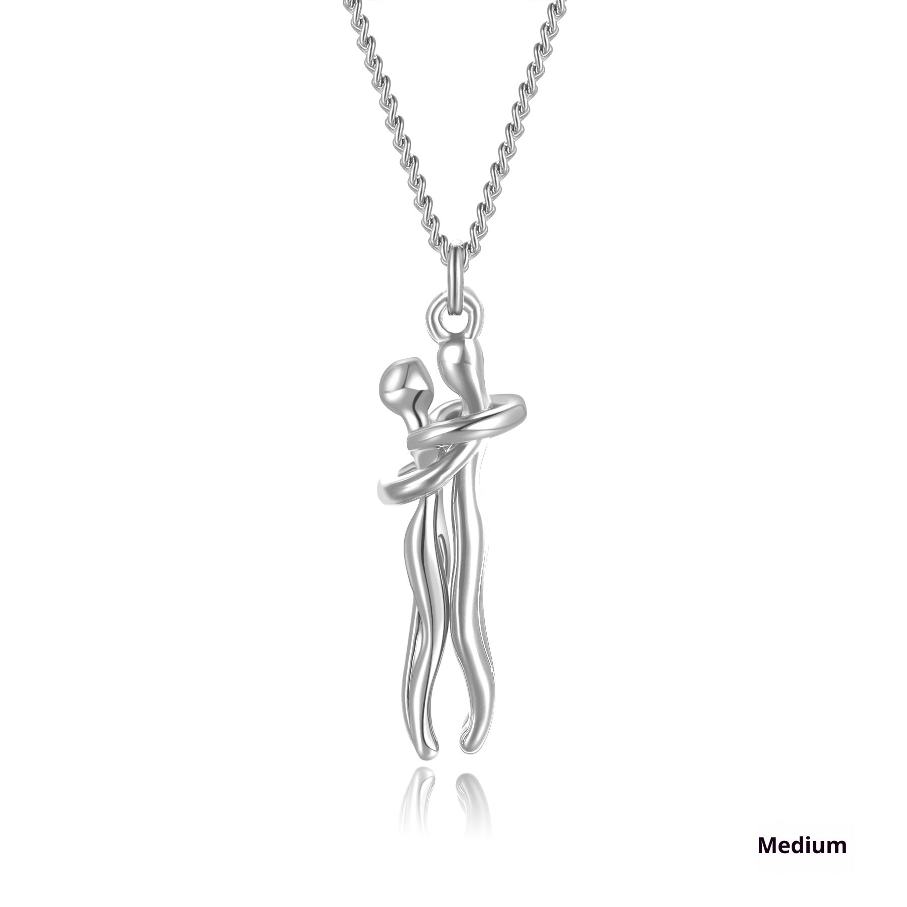 Buy Embrace Emotional Expression Collarbone Pendant Necklace online at Fashionner.