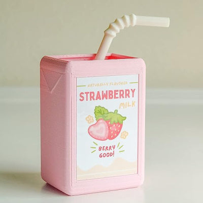 Pot de fleurs en résine boîte à jus Kawaii