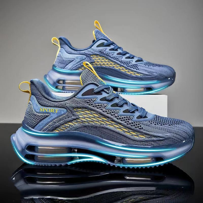 Men's shoes, trendy anti slip and shock-absorbing casual sports shoes, autumn and winter, dad - Fashionner