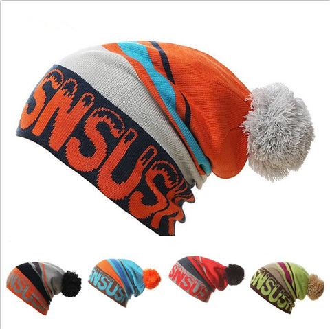Bonnet d'hiver Écharpe col Femme ou Homme Chapeaux Hip Hop Bonnet en tricot Bonnet de ski Bonnet cagoule en tricot