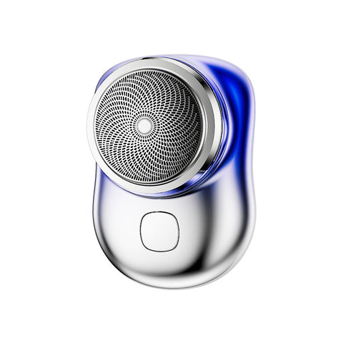 Mini rasoirs électriques portables sans fil pour le visage, rechargeables par USB, rasoir électrique humide et sec indolore, petite machine à raser pour hommes