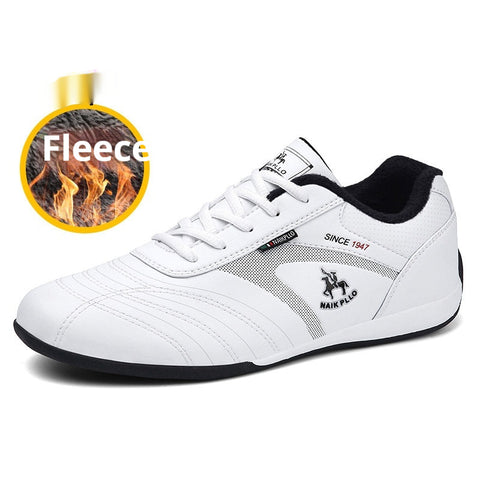 Chaussures en coton matelassées automne et hiver avec velours Baskets décontractées pour hommes