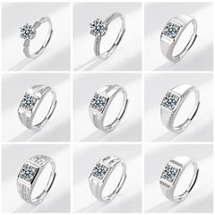 Mozan Diamond One Carat Couple Ring