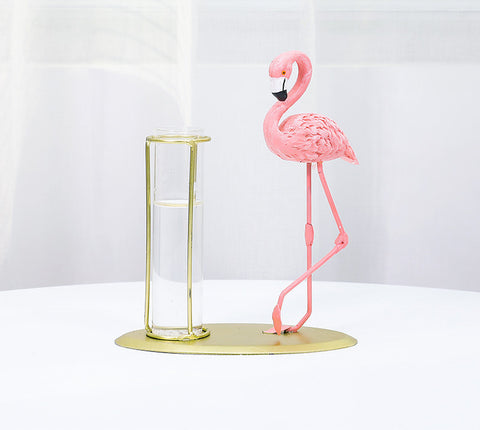 Décoration de chambre de fille Flamant rose hydroponique