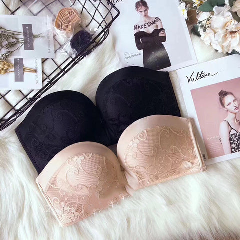 Buy Strapless Bra Non-slip Invisible Underwear online at Fashionner.