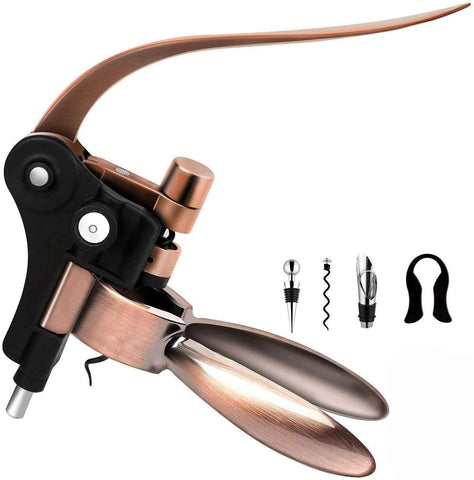 Rabbit-shaped Goose Head Zinc Alloy Bottle Opener Set