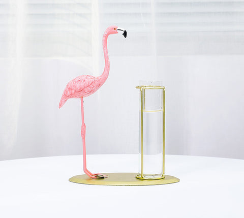 Décoration de chambre de fille Flamant rose hydroponique