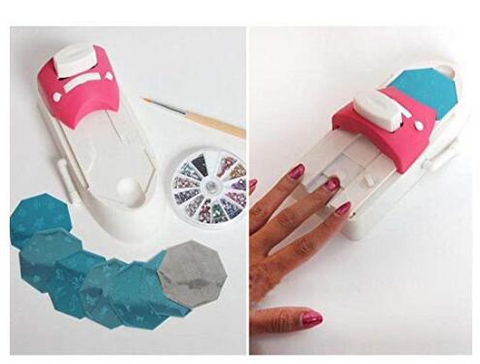 Diy draagbare nail printer art stempelen tool nagellak decoratie printer machine nail stamper set voor nail design - Fashionner