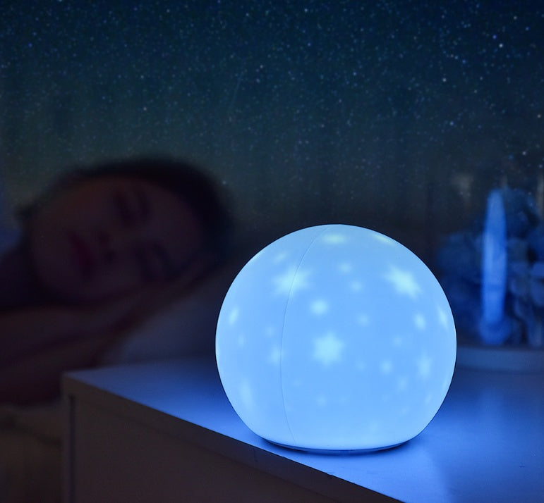 LED projection silicone night light