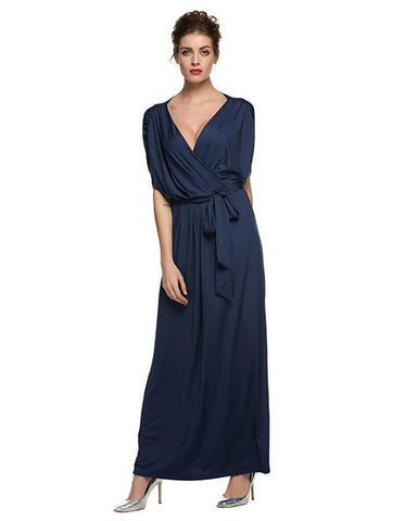 4XL Big Size Dress Elegant Women Long Dresses Summer Dresses - Fashionner
