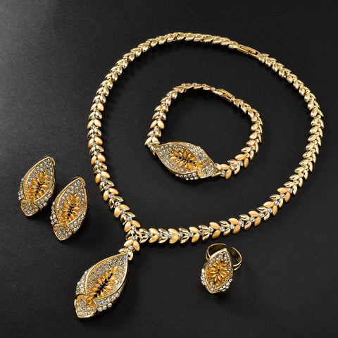 Buy Middle Eastern-Style Bridal Jewelry Set online at Fashionner.