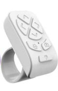 Télécommande portable Bluetooth en forme d'anneau pour la maison