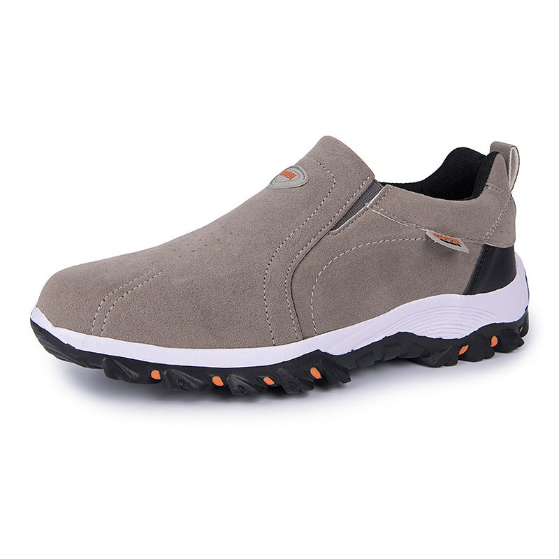 Large Size Men's Shoes Anti-Slip Wear Hiking Shoes Outdoor Low-Top Shoes Breathable Climbing Shoes Casual Sports Shoes
