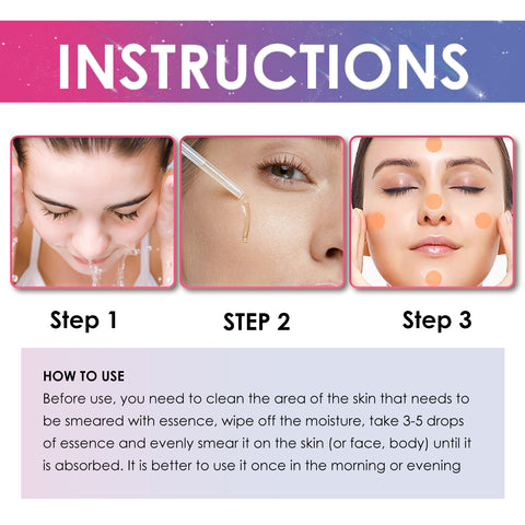 Freckle Removing Anti-aging Essence, Facial Firming Anti-wrinkle Lightening Melasma Stain Nourishing Skin Essence