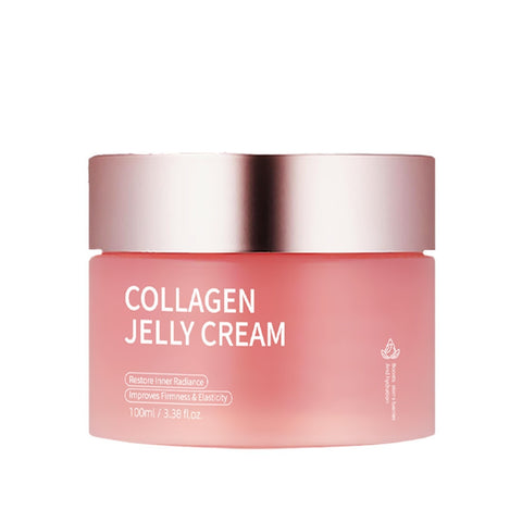 Crème Visage Gelée au Collagène Niacinamide Gel Hydratant et Éclaircissant Masque Facial Anti-âge Resserre les Pores Essence Crème Gelée