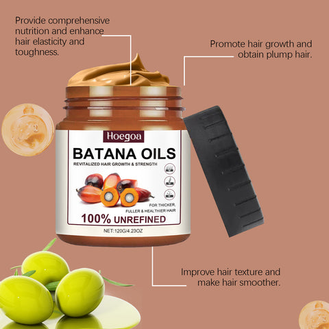 Crème Nourrissante à l'Huile de Batana Répare et Améliore la Sécheresse