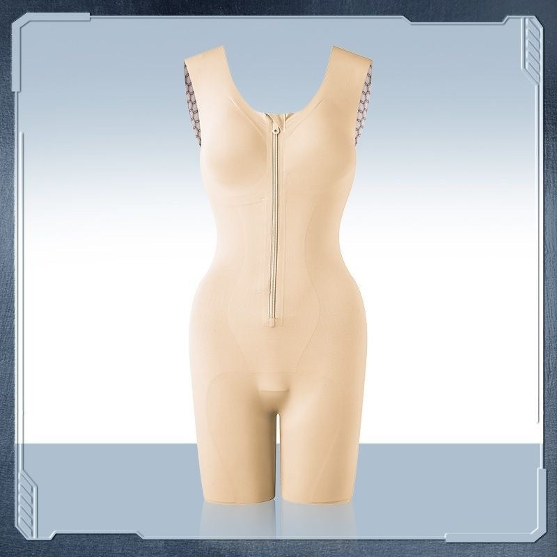 Buy Mermaid Zipper Panel Tummy-control & Buttock-lifting Shapewear Pants online at Fashionner.