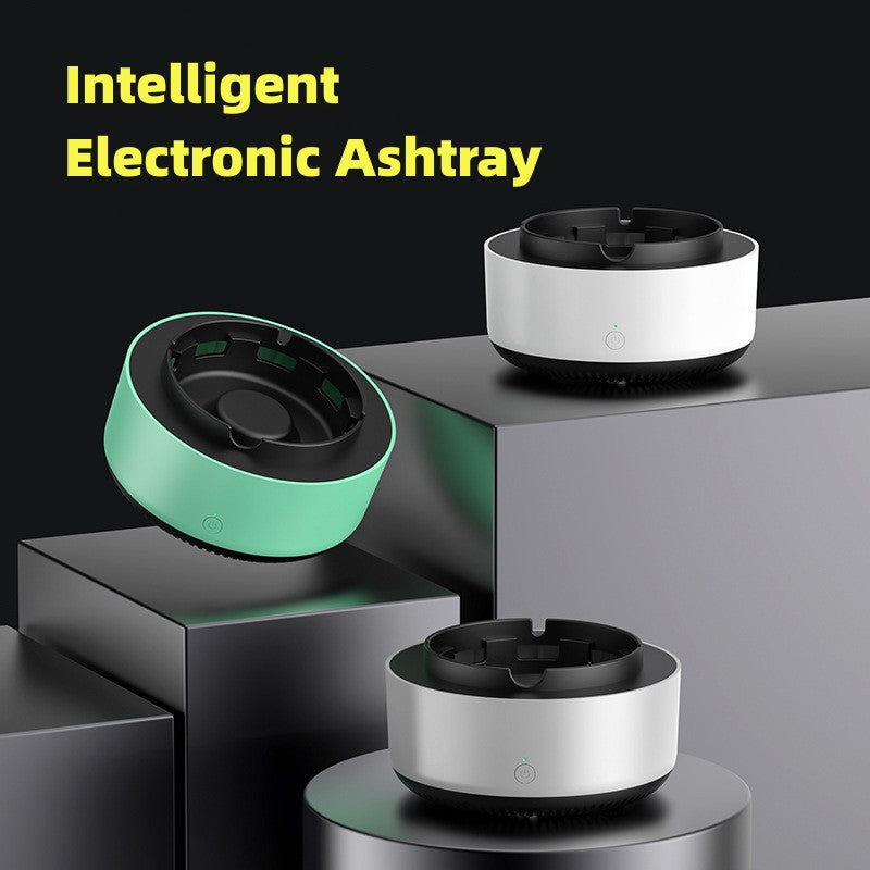 Buy Smoke Removal Air Purification Ashtray Anion Purification Practical Automatic Purifier Ashtray Portable Gadgets For Car Ashtray online at Fashionner.