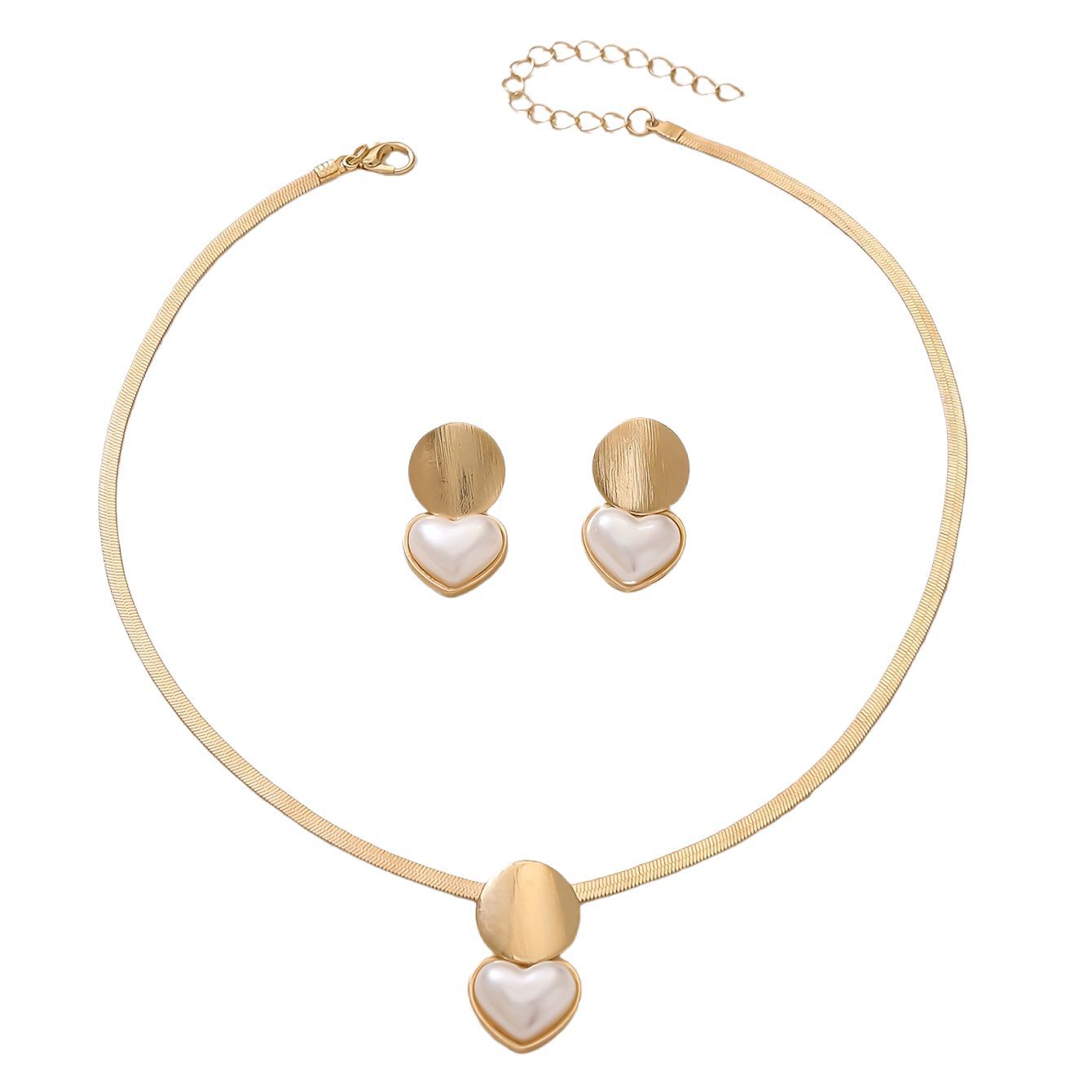 Buy Women'S Creative Round Heart-Shaped Pendant Necklace online at Fashionner.