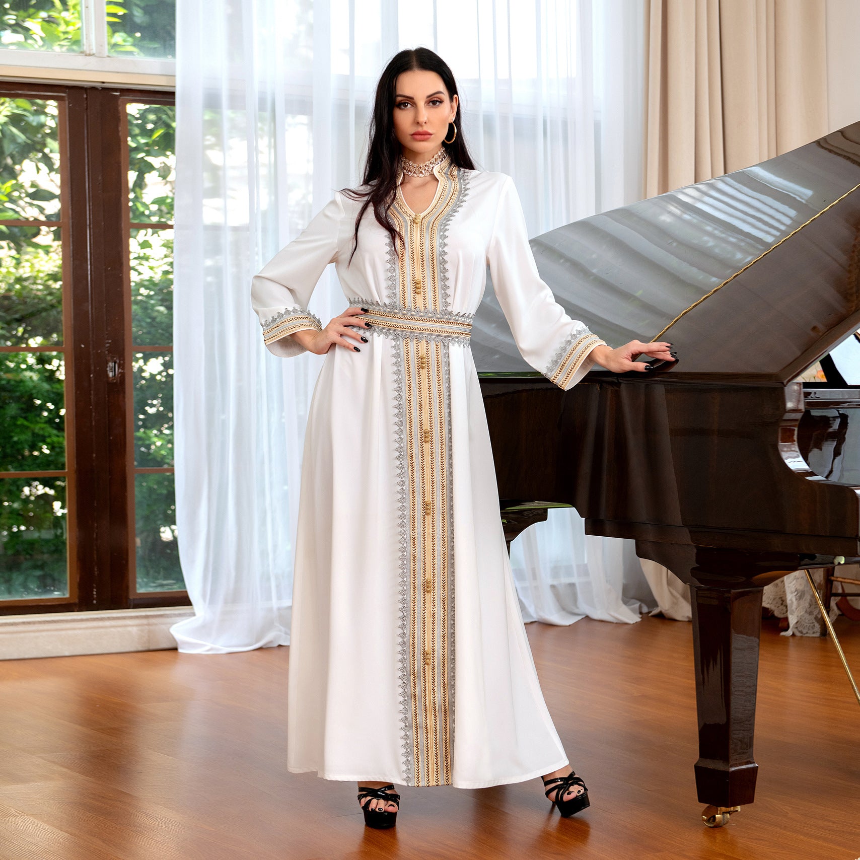 Women's Party Robes Muslim Evening Dresses - Fashionner