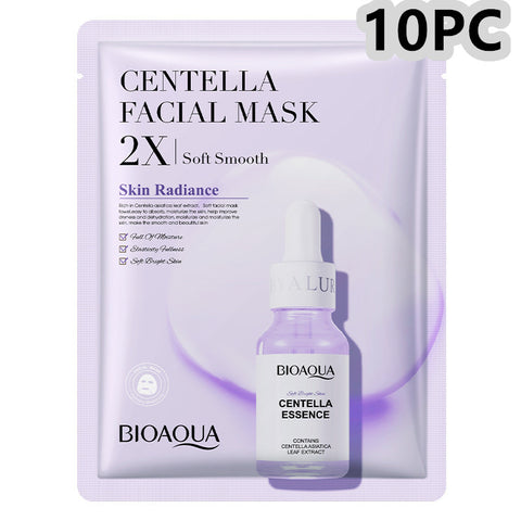 Masque facial au collagène hydratant et raffermissant Masque en tissu Acide hyaluronique Masques faciaux Soin de la peau Gel Soin de la peau
