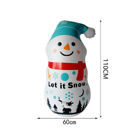 PVC Inflatable Christmas Tumbler Props