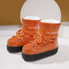 Parent-child Platform Space Boots Moon Boots Sleeve - Fashionner