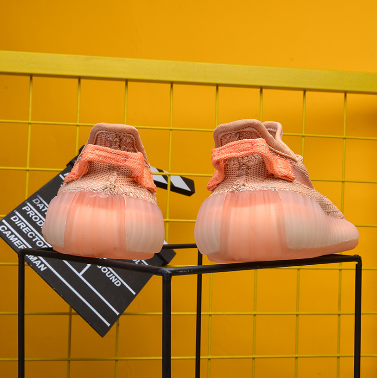 Ins super hot summer new men's and women's flying sports casual breathable coconut luminous running shoes children's shoes - Fashionner