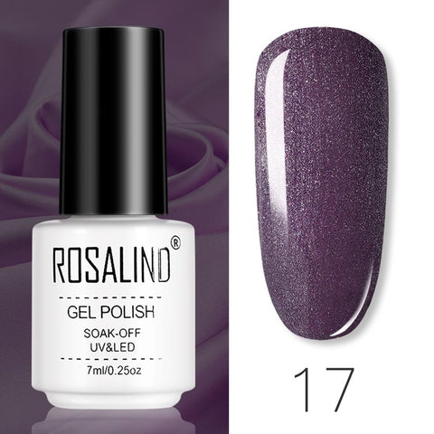 ROSALIND Gel Polish Set Manicure for Nails Semi Permanent Vernis top coat UV LED Gel Varnish Soak Off Nail Art Gel Nail Polish - Fashionner