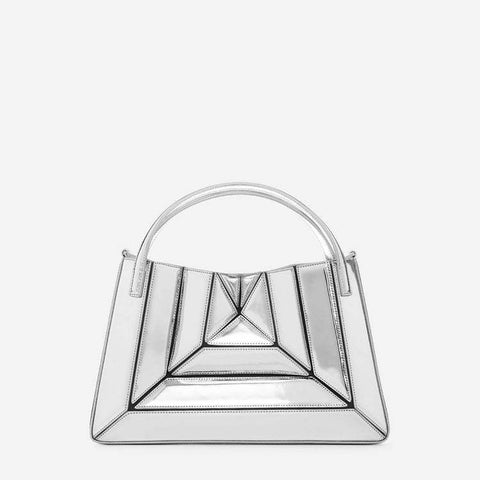Sac à main à coutures de couleur contrastée, sac de poitrine pour femme, sac à cordon de serrage, sac en bandoulière.