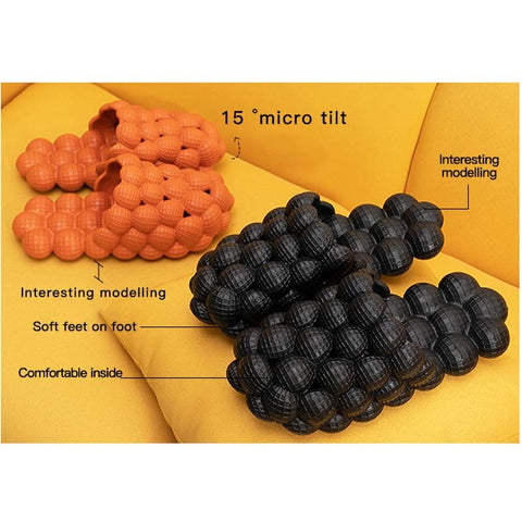 Unisex Slippers Women Men Shoes Bathroom Slipper Indoor Sandals EVA Massage Sandals Home Slippers Non-slip Floor Flip Flops - Fashionner