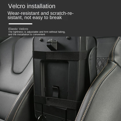 Car Armrest Pad Multi-Functional Cup Holder Car Tissue Box Automotive Interior Leather Armrest Riser Pad